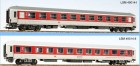 49014 LS Models Set of 2 Passenger cars 2nd class &quot;City Night Line&quot;